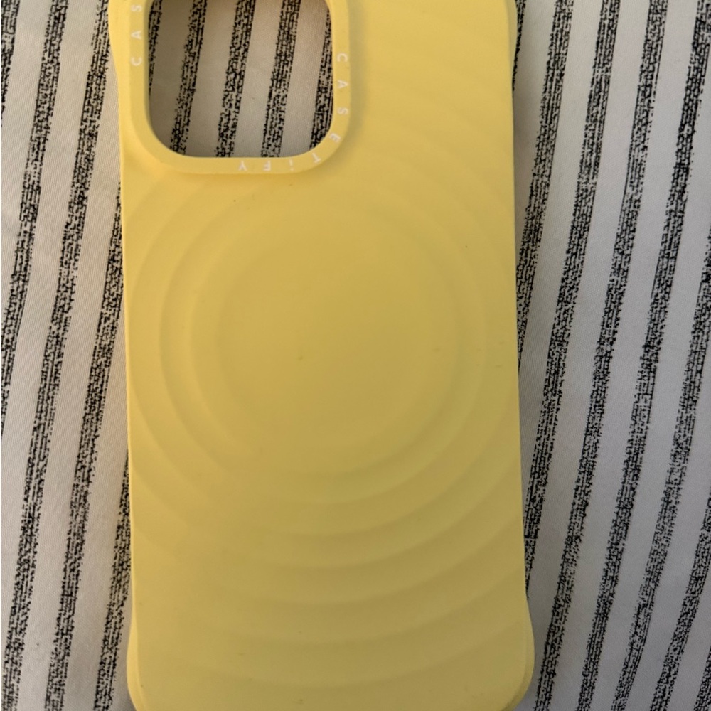 Casetify Yellow IPhone Case